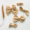 Emma Mini | Gingham Mustard